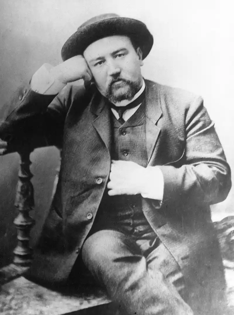 Black and white Photo of Author Aleksandr I. Kuprin (1870 - 1938)