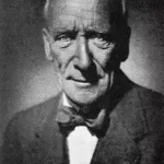 Black and white Photo of Author Algernon Blackwood (1869 - 1951)