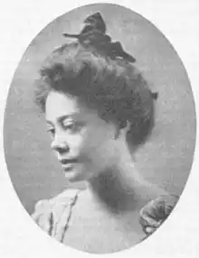 Black and white Photo of Author Alice Dunbar-Nelson (1875 - 1935)