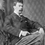 Black and white Photo of Author Arthur Quiller-Couch (1863 - 1944)