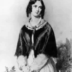Black and white Photo of Author Charlotte M. Yonge (1823 - 1901)