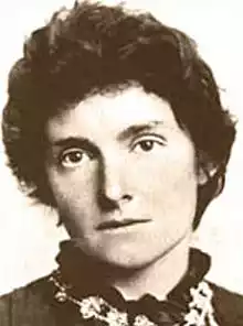 Black and white Photo of Author E. Nesbit (1858 - 1924)