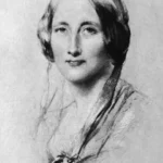 Black and white Photo of Author Elizabeth Gaskell (1810 - 1865)