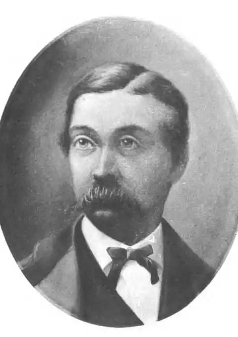 Black and white Photo of Author Fitz-James O'Brien (1828 - 1862)