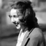 Black and white Photo of Author Flannery O'Connor (1925 - 1964)