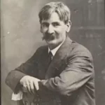 Black and white Photo of Author Henry Lawson (1867 - 1922)