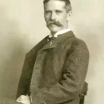 Black and white Photo of Author Henry van Dyke (1852 - 1933)