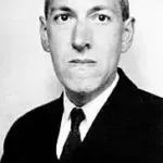 Black and white Photo of Author H. P. Lovecraft (1890 - 1937)