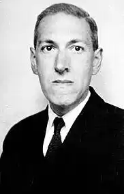 Black and white Photo of Author H. P. Lovecraft (1890 - 1937)
