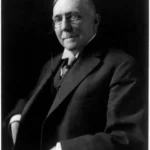 Black and white Photo of Author James Whitcomb  Riley (1849 - 1916)