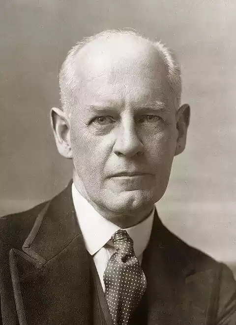 Black and white Photo of Author John Galsworthy (1867 - 1933)