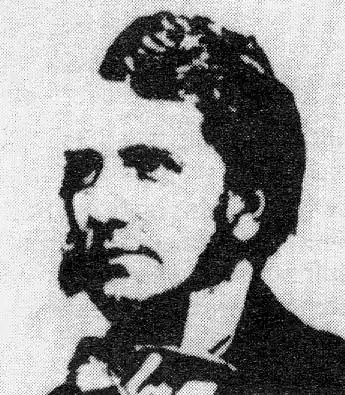 Black and white Photo of Author Joseph Sheridan Le Fanu (1814 - 1873)