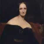 Black and white Photo of Author Mary Shelley (1797 - 1851)