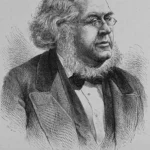Black and white Photo of Author Peter Christen Asbjornsen (1812 - 1885)