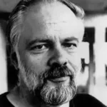 Black and white Photo of Author Philip Dick (1928 - 1982)