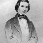 Black and white Photo of Author T.S. Arthur (1809 - 1885)