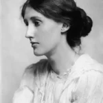 Black and white Photo of Author Virginia Woolf (1882 - 1941)