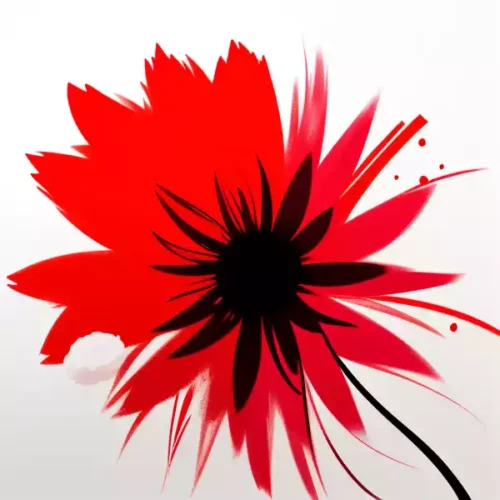 A Red Flower - Short Story