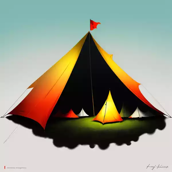 A Tent in Agony - Short Story