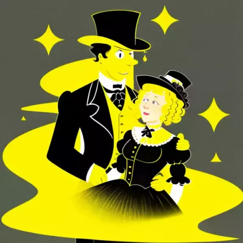 Mr. Pickwick's Romantic Adventure to Meet with a Middle-aged Lady in Yellow Curl-Papers - Short Story