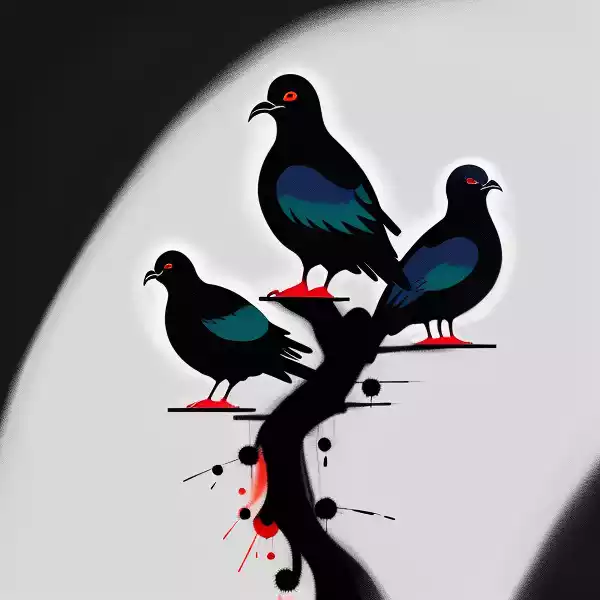 The Four Pigeons - Short Story