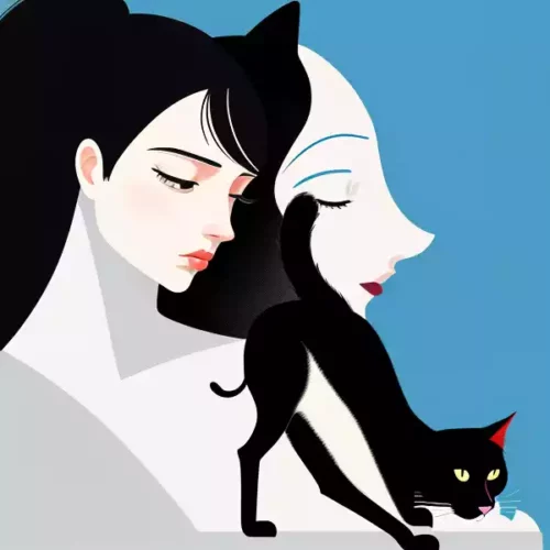 The Woman and the Cat - Short Story
